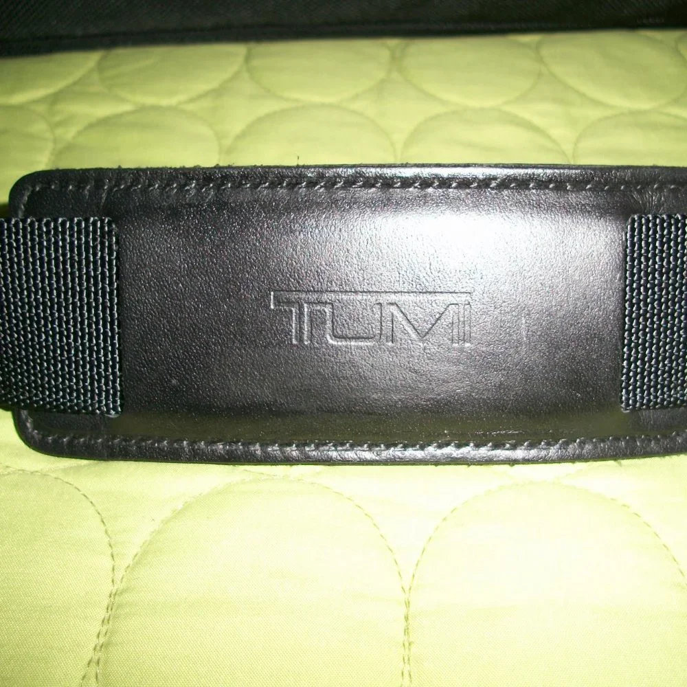 Tumi Duffle Carry-On Black Nylon Bag